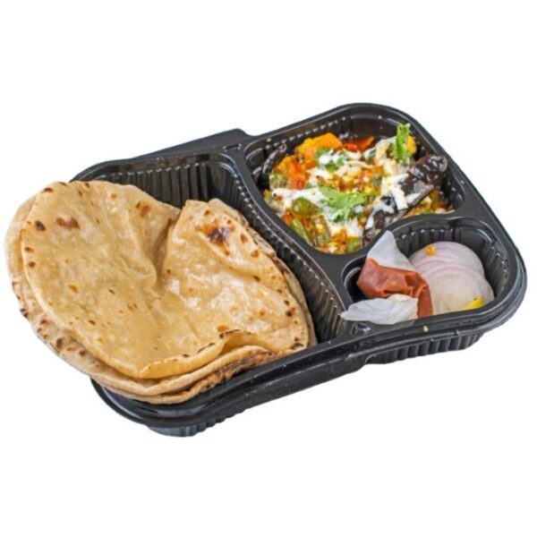 MixVeg with Roti Combo