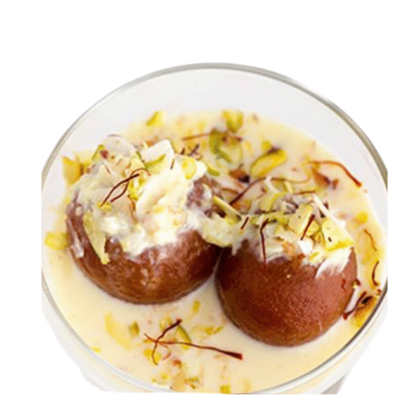 Gulabjamun with Rabdi